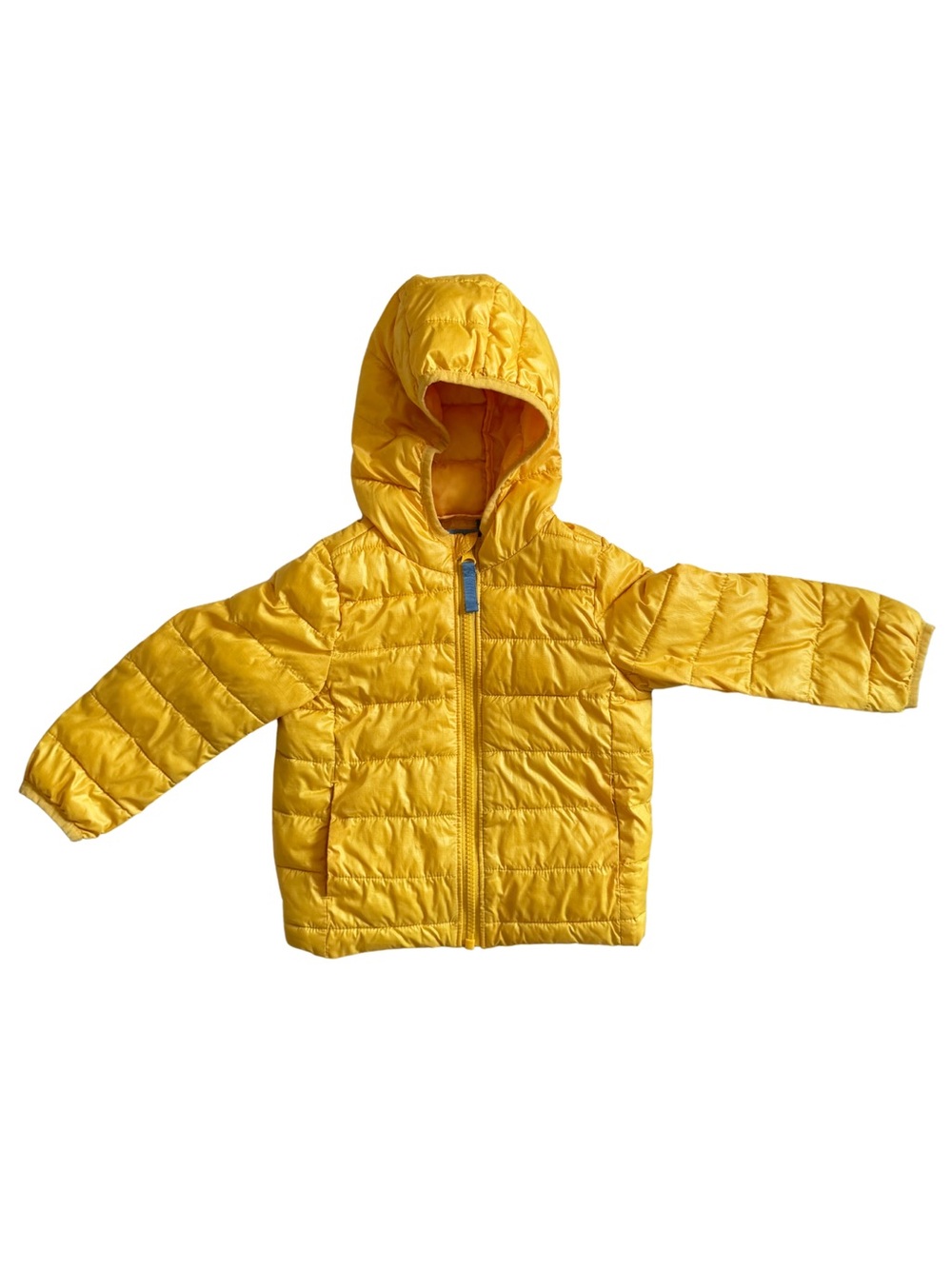 Primary - Baby Lightweight Puffer Jacket Mustard Yellow 18-24M